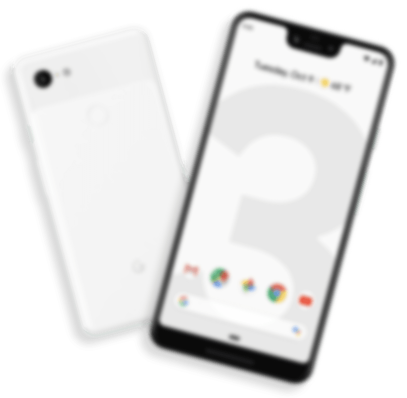 landing pixel slider phone dummy